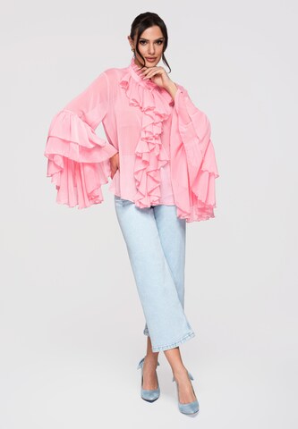 Ombre Blouse 'OW-SH-E0008' in Pink