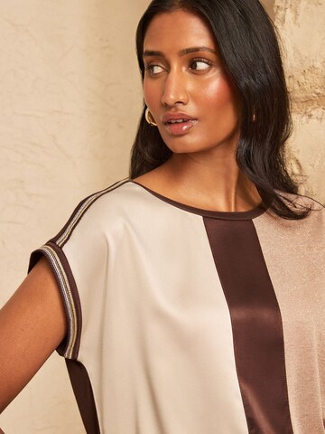 love & roses Shirt in Brown