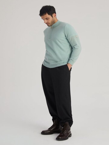SILK & CASHMERE Sweater in Green