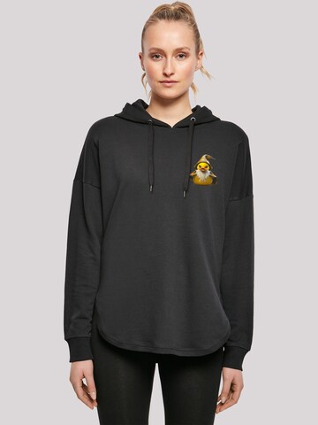 Sweat-shirt 'Rubber Duck Wizard' F4NT4STIC en noir : devant