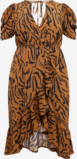 Nasty Gal Plus Mekko 'Easy' värissä karamelli / musta, Tuotenäkymä