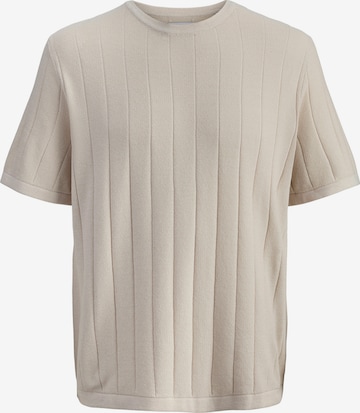 JACK & JONES - Jersey 'JJEBRADLEY' en beige: frente
