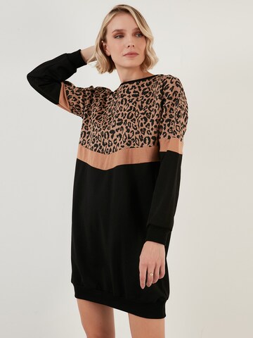 LELA Tunic in Black: front