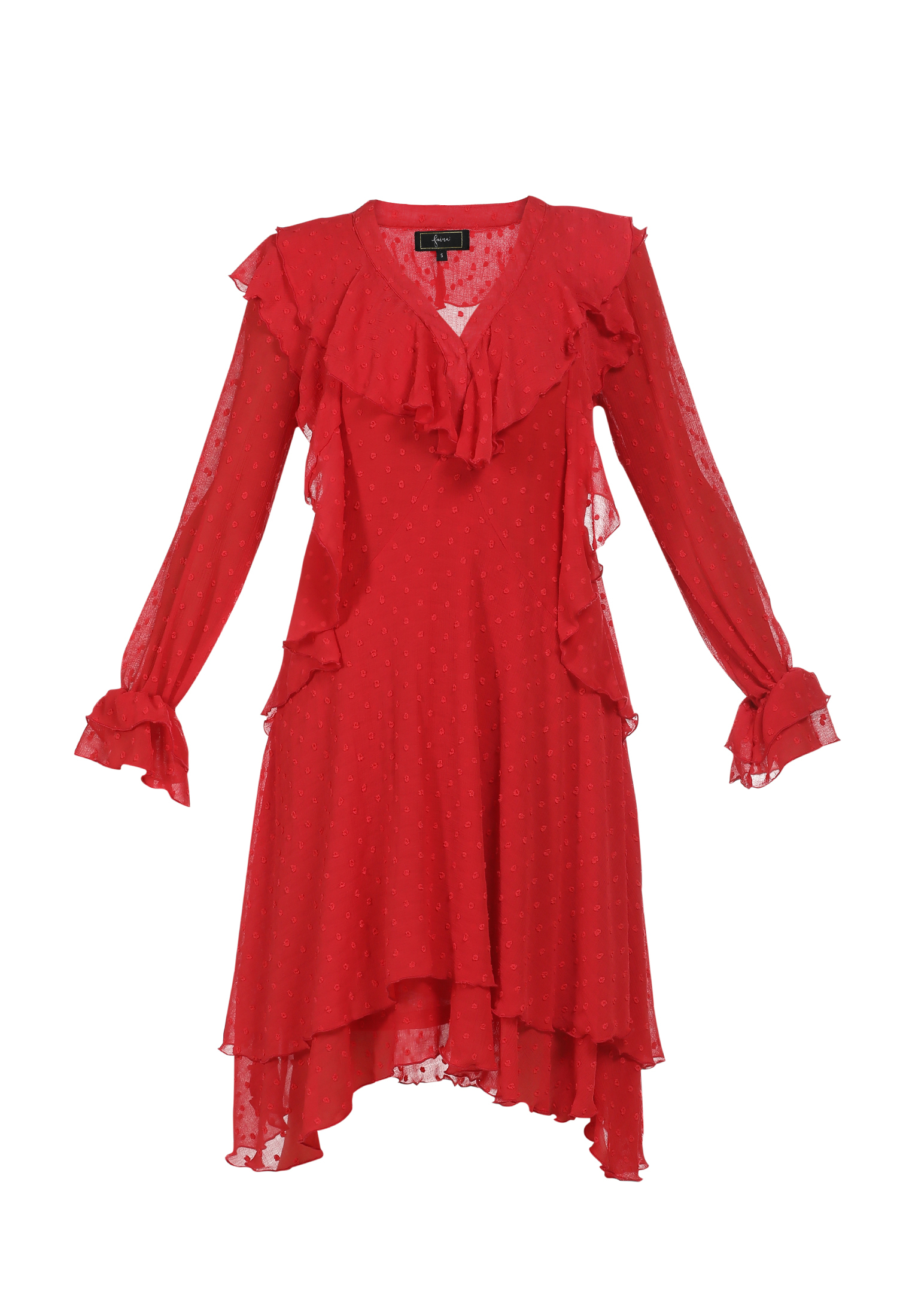 Sukienki Kobiety faina Sukienka w kolorze Jasnoczerwonym 