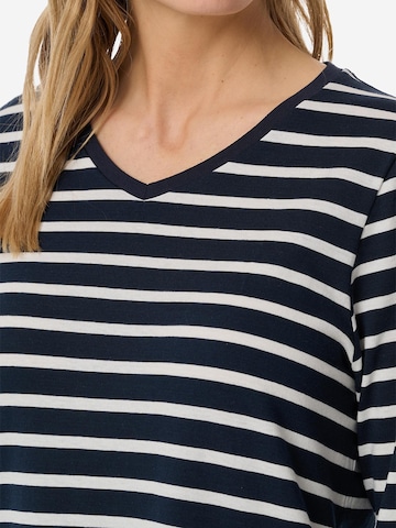 SCHIESSER - Camiseta de noche 'Casual Essentials' en azul