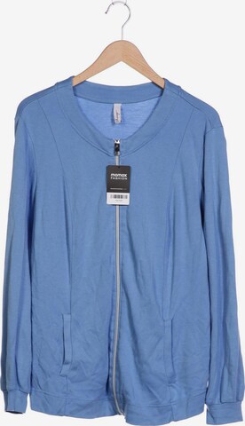SHEEGO Sweatshirt & Zip-Up Hoodie in XXL in Blue: front