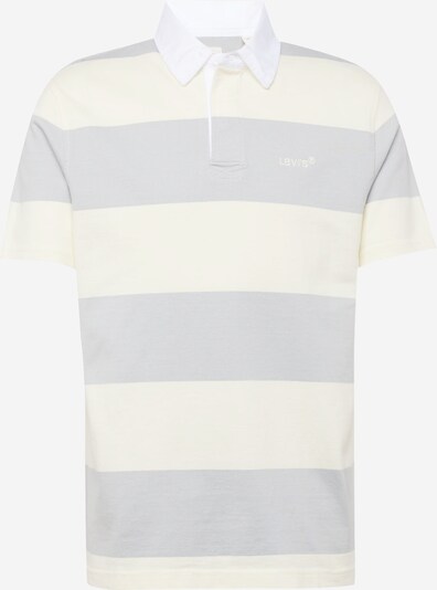 LEVI'S ® Poloshirt 'SS Union Rugby' in gelb / grau / weiß, Produktansicht
