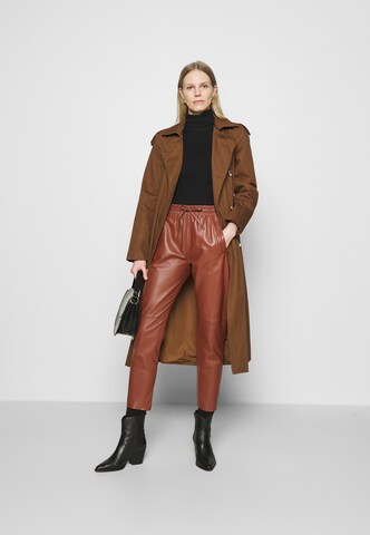 OAKWOOD Slimfit Hose 'GIFT' in Braun