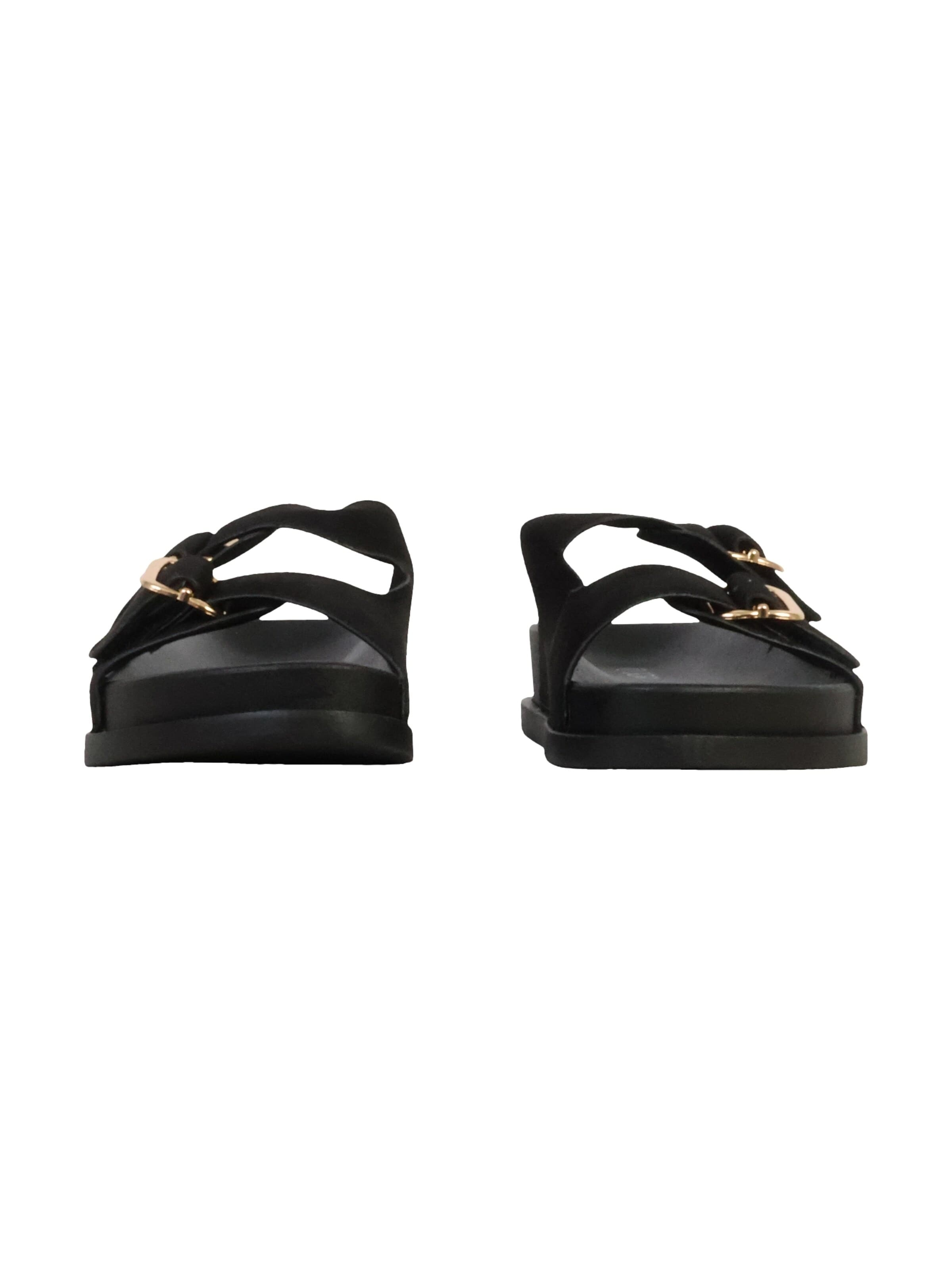 Joia Mule 'Flache Pantoletten zum Hineinschlüpfen' in Black