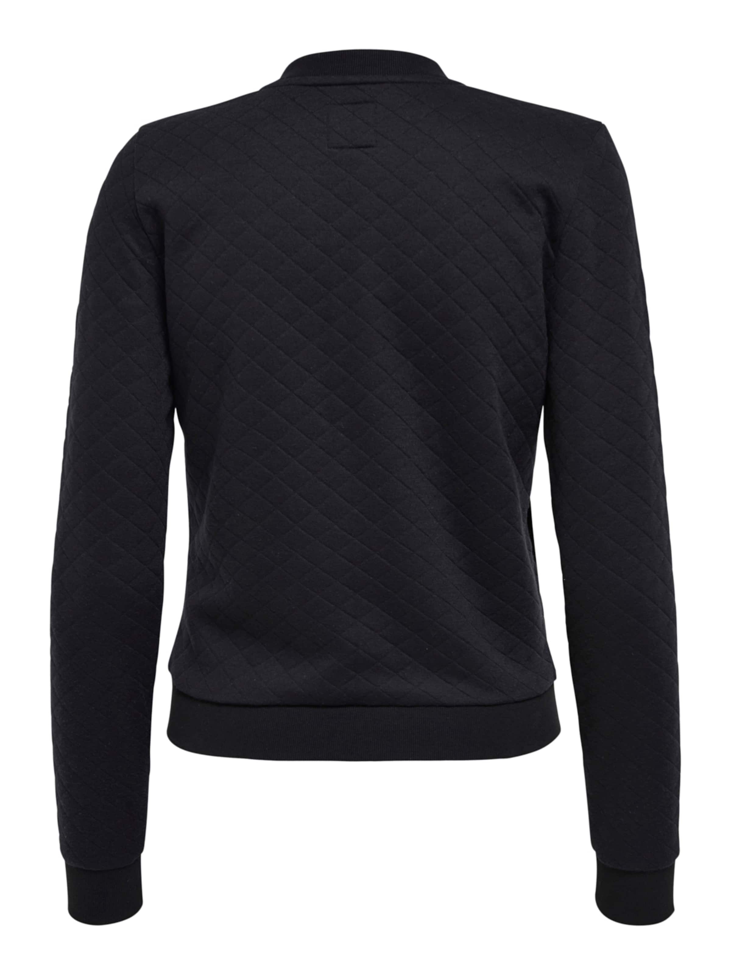 ONLY - Sudadera con cremallera 'Joyce' en negro