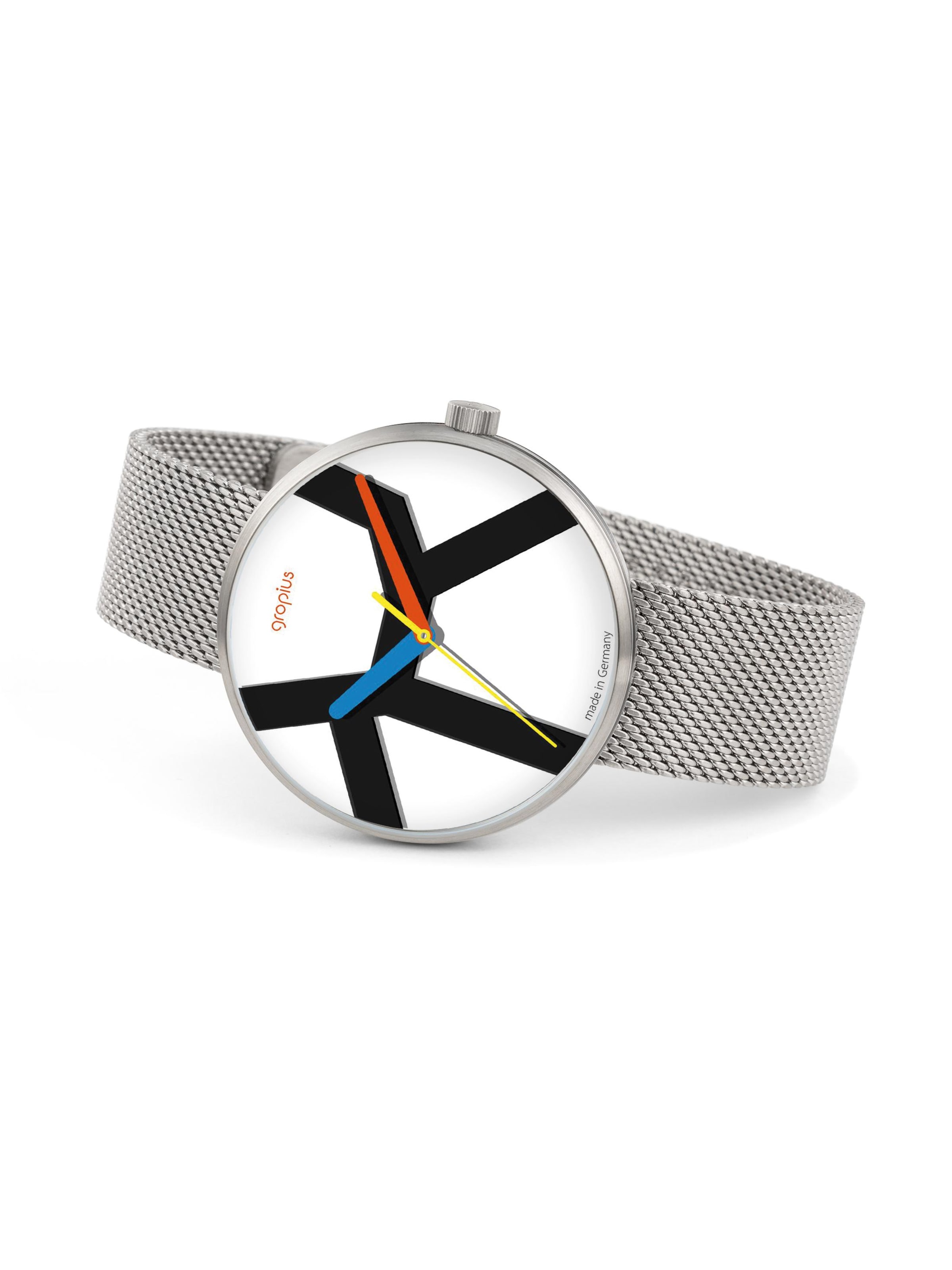 WALTER GROPIUS Analog Watch 'MOVE' in Silver