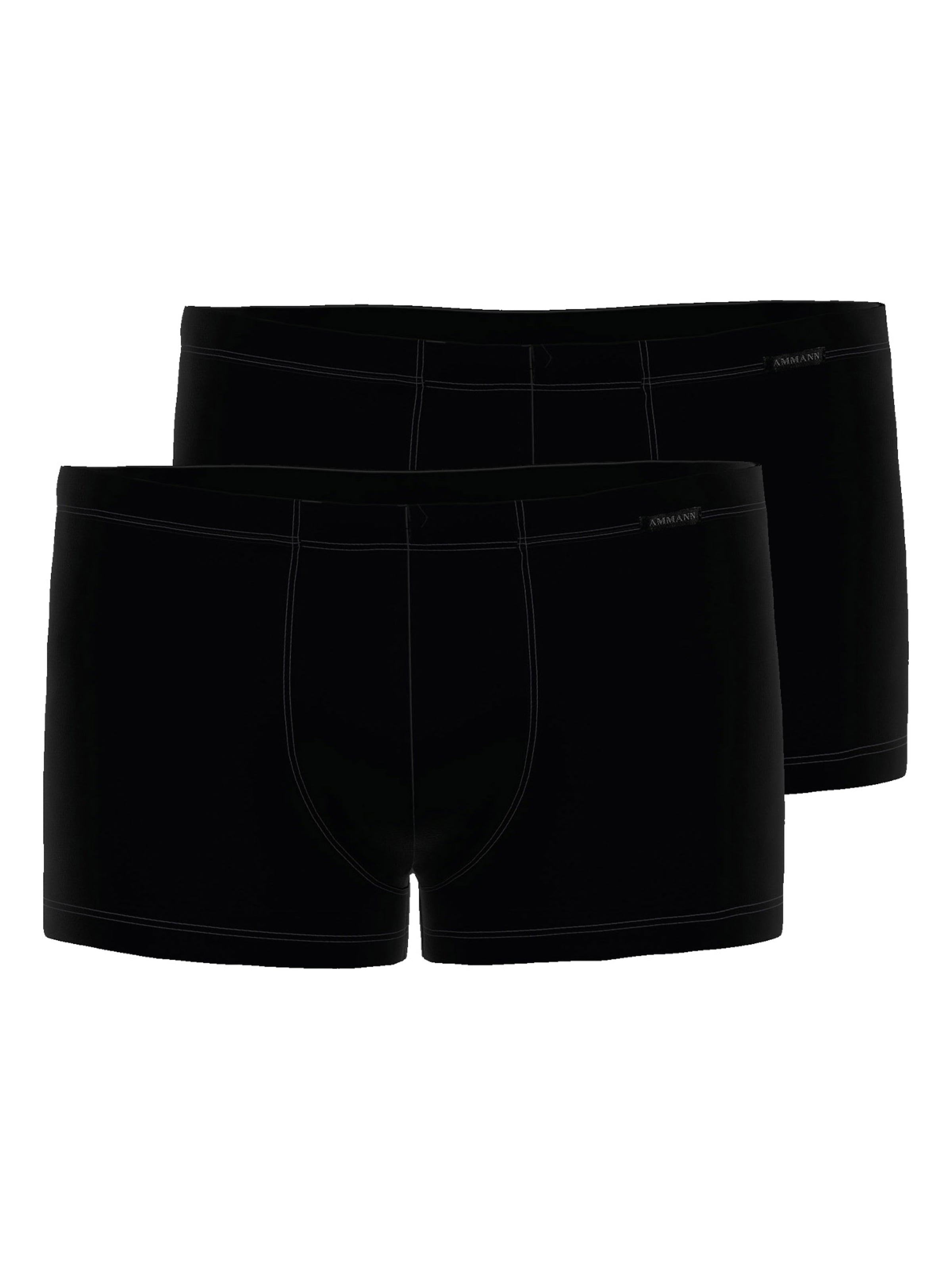 Ammann Boxershorts 'Day Modern'‌‌ in Schwarz: Vorderseite