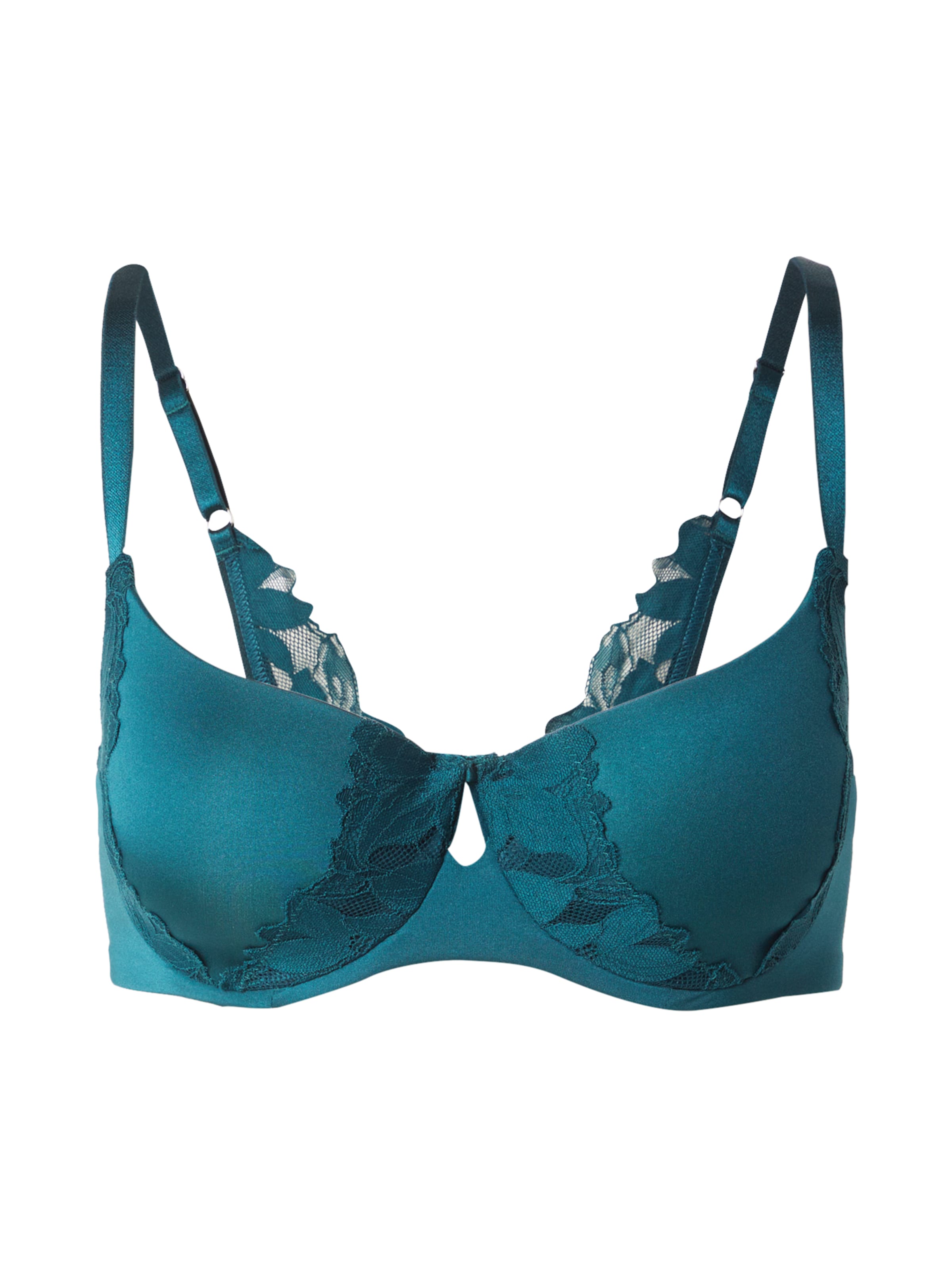 Hunkemöller Балконет Бюстгальтер 'Lana' в Зеленый: спереди