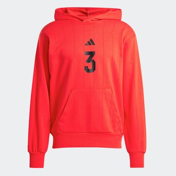 ADIDAS SPORTSWEAR Sportovní mikina 'Essentials' – červená: přední strana