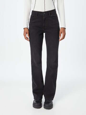 ESPRIT Flared Jeans in Zwart: voorkant