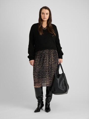 Guido Maria Kretschmer Curvy Sweater 'Ella' in Black