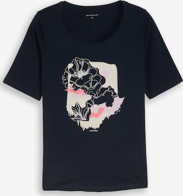 Maglietta di Tom Tailor Women + in blu: frontale