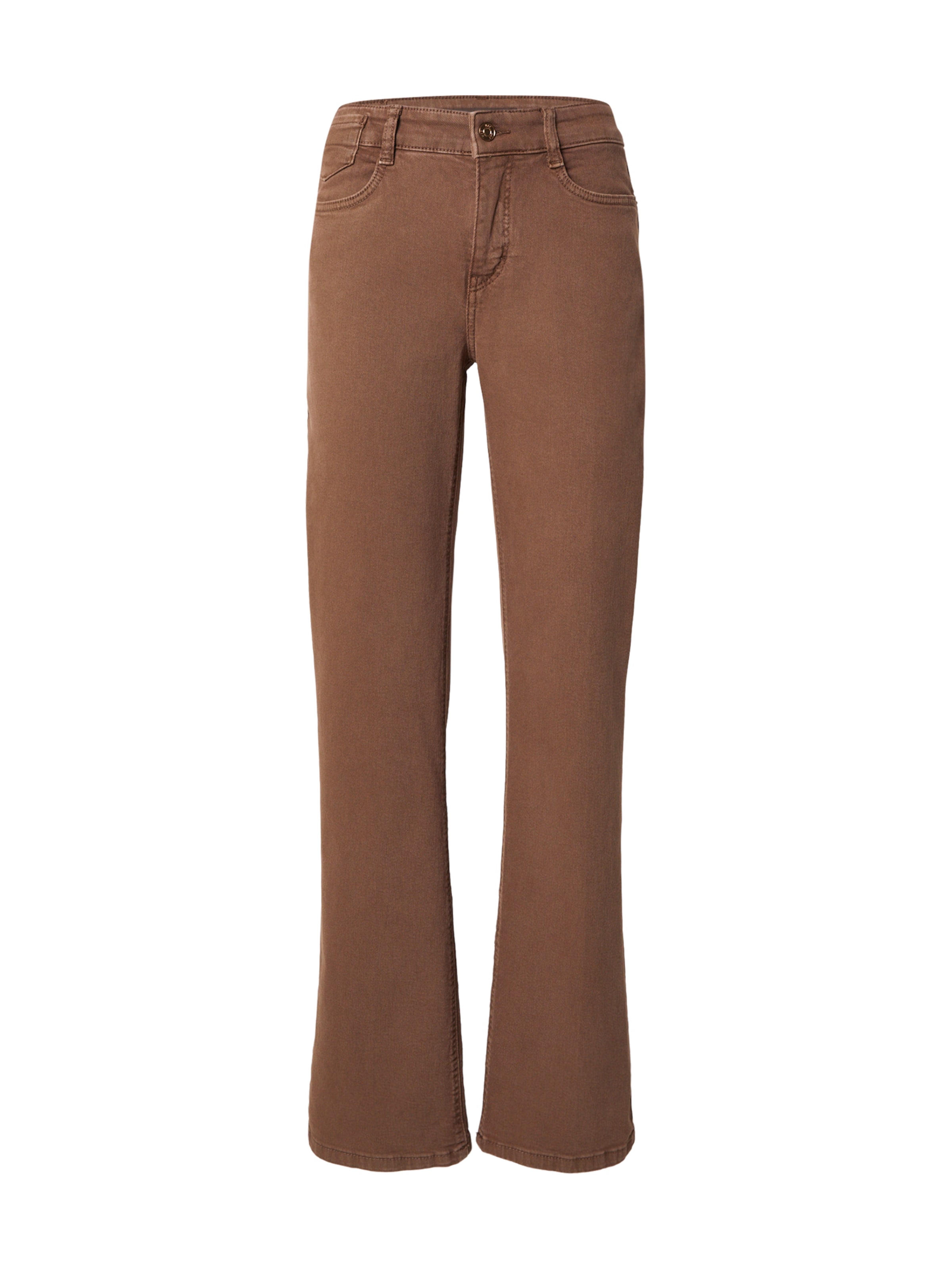 MAC Bootcut Τζιν 'LAURA' σε καφέ: μπροστά