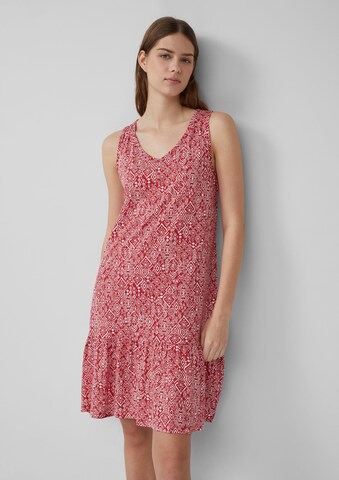 s.Oliver Zomerjurk in Rood: voorkant
