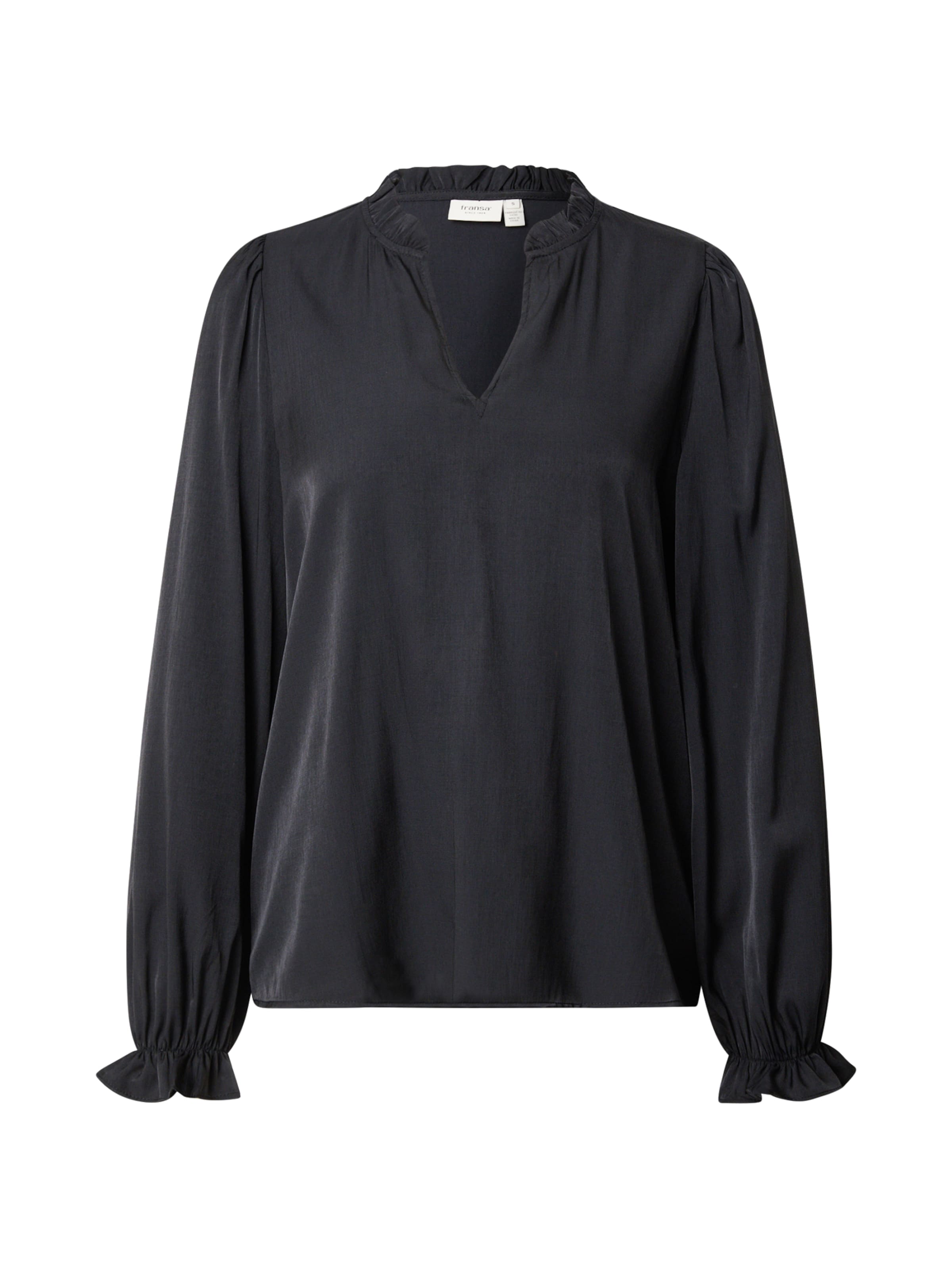 Fransa Blouse 'DIANA' in Black: front