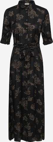 Kaffe Blusenkleid 'KAvelana' in Schwarz: Vorderseite