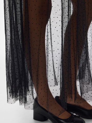 PIECES - Falda 'PCERYN' en negro