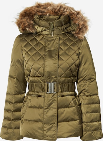 GUESS Winter Jacket 'LAURIE' in Green: front