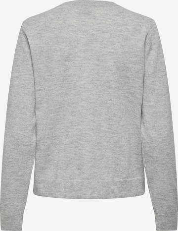 ONLY Sweater 'XMAS PENGUIN LOVE' in Grey