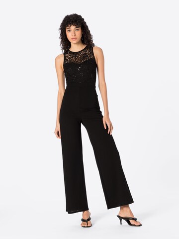 Lipsy Jumpsuit in Black: front