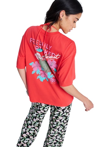 T-shirt ROXY en rouge : devant