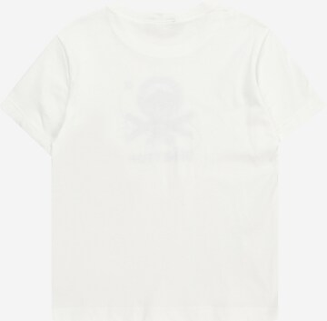 T-Shirt UNITED COLORS OF BENETTON en blanc