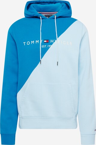 Tommy Jeans - Sudadera en azul: frente