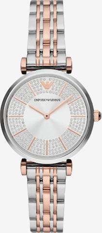 Emporio Armani Analog Watch in Silver: front