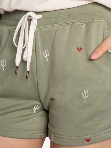PJ Salvage Shorty 'Wild Lands' in Green