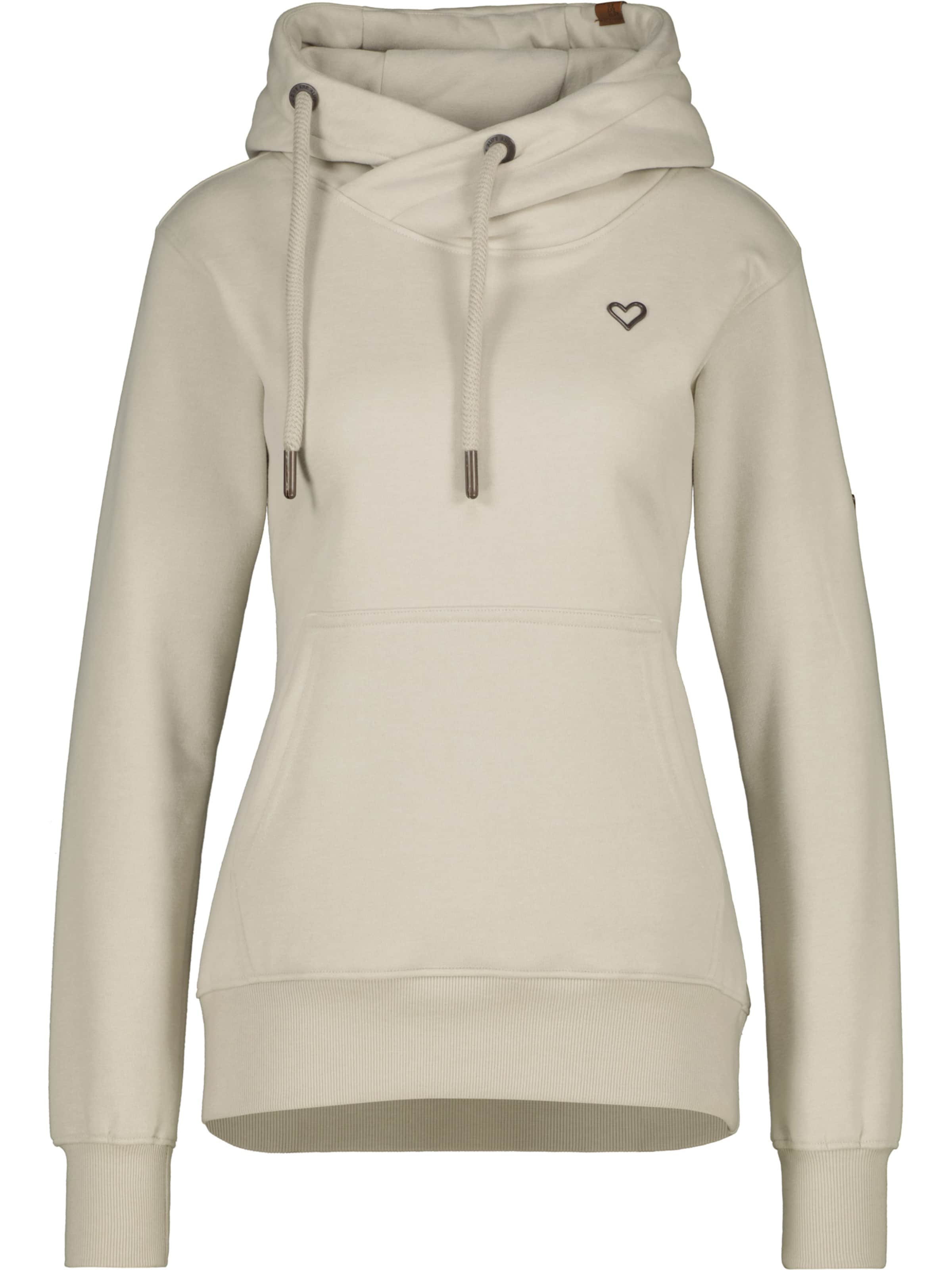 alife & kickin Μπλούζα φούτερ 'Sarah' σε μπεζ: μπροστά