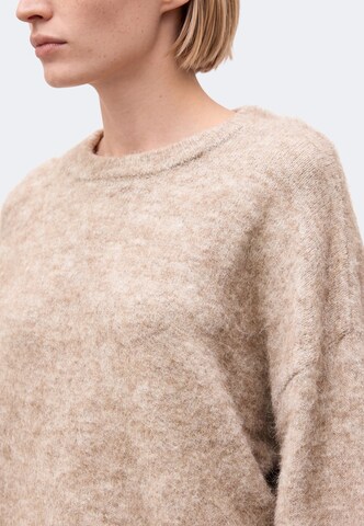 Pull-over oversize 'Tessy' ABOUT YOU en beige