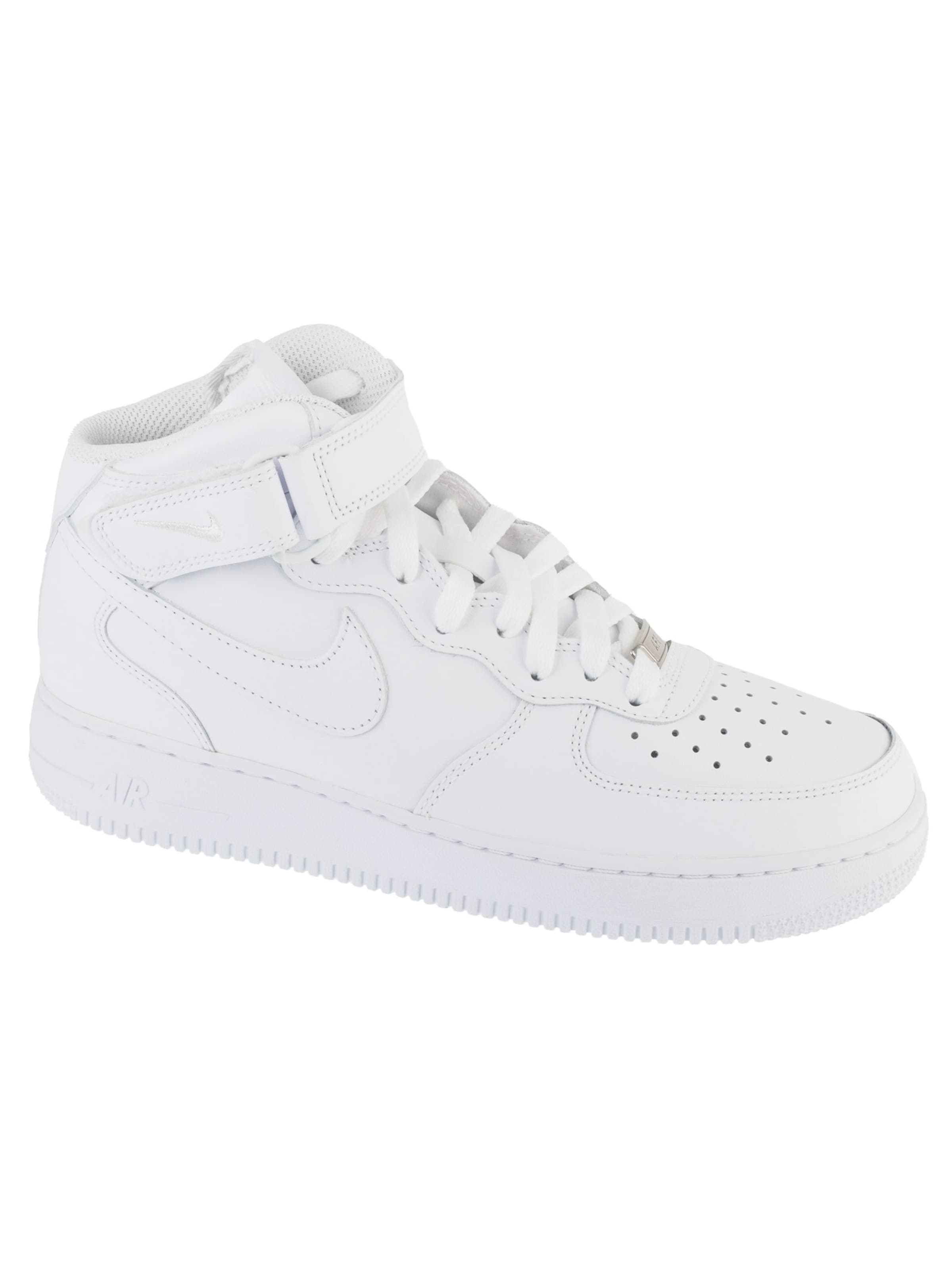 NIKE Sneakers 'Air Force 1 Mid 07' in White: front