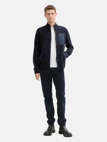 TOM TAILOR Strickjacke in Blau