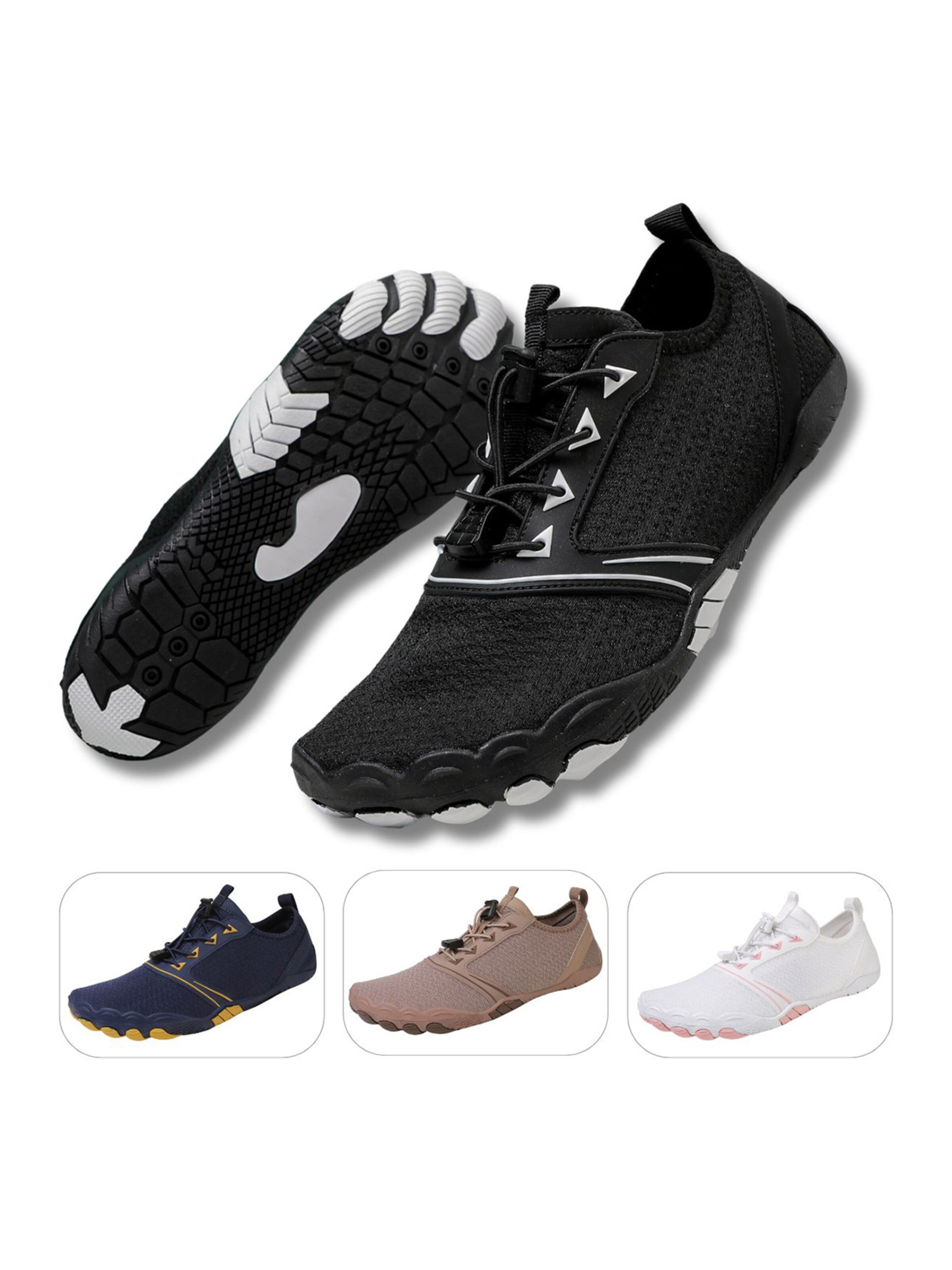 DOTALES Sneakers 'DOTALES - ActiveStep Barfußschuhe' in Black: front