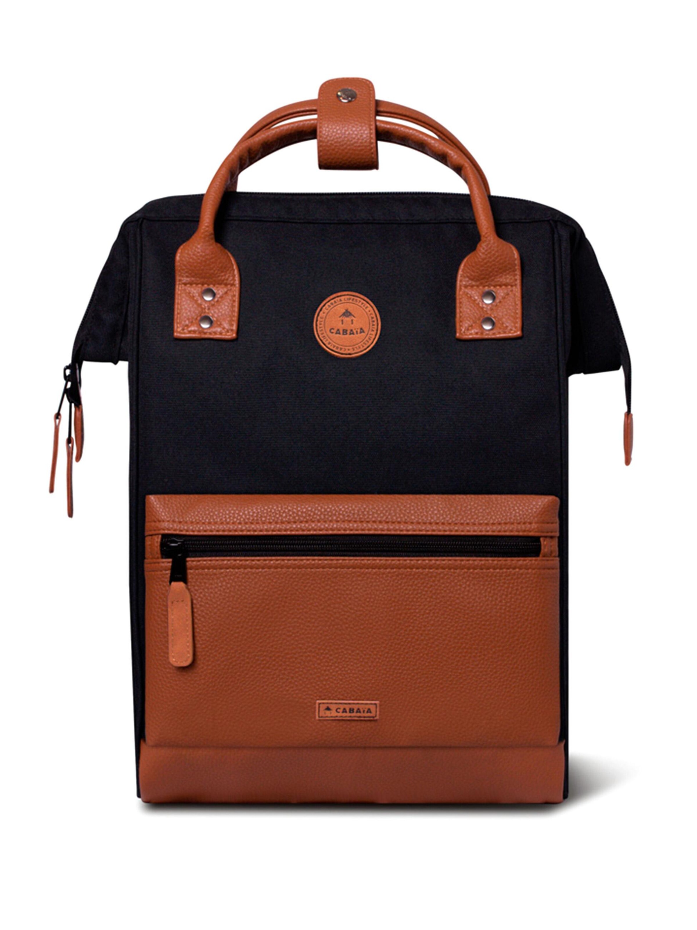 Cabaia Backpack 'Adventurer Oxford' in Black