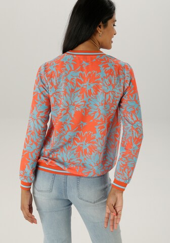 Aniston SELECTED Bluse in Blau