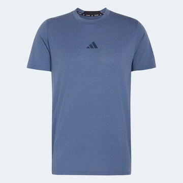 ADIDAS PERFORMANCE Regular Performance Shirt 'Designed For Training' in Blue