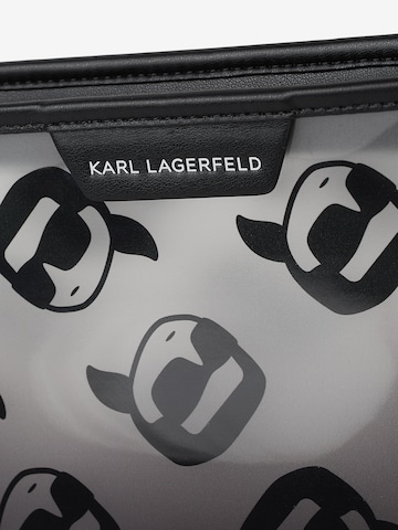 Beauty case di Karl Lagerfeld in nero