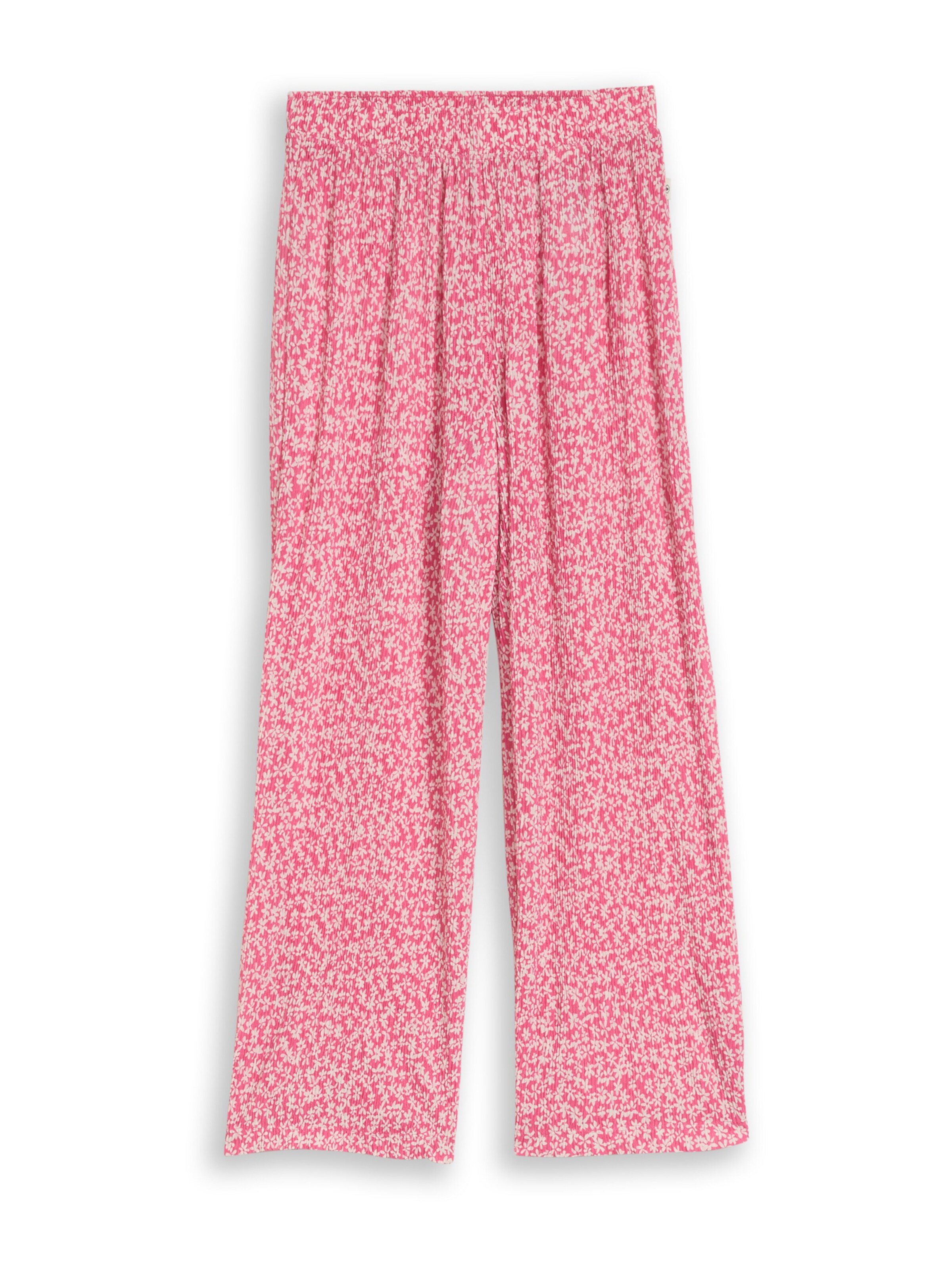 TOM TAILOR Wide leg Pants in Pink: front