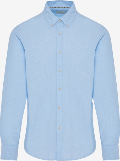 Marškiniai iš Funky Buddha, spalva – šviesiai mėlyna, Prekių apžvalga