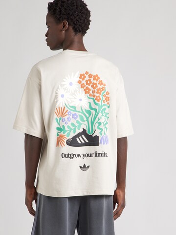 ADIDAS ORIGINALS Μπλουζάκι '70S' σε μπεζ: μπροστά