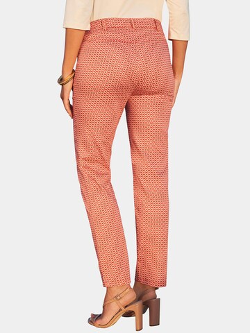 Regular Pantalon Goldner en orange