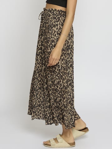 Wide Leg Pantalon 'Kimm' Lilavie en beige