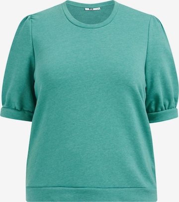 WE Fashion - Sweatshirt em verde: frente