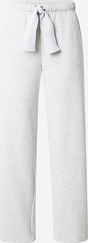 PIECES Pants 'PCCHILLI' in Grey: front